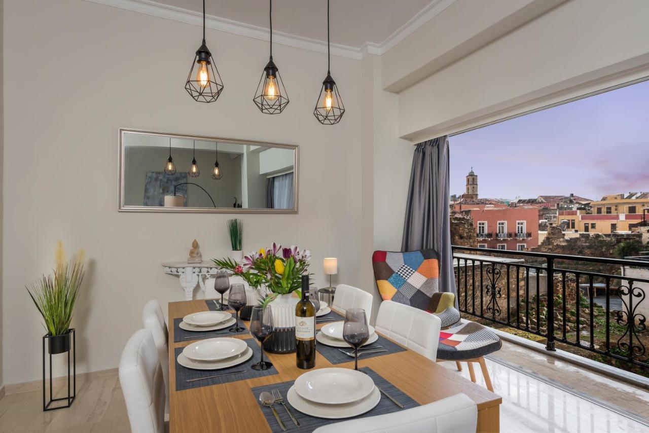 Old Harbor Apartment Luxury Living Chania La Canea Esterno foto
